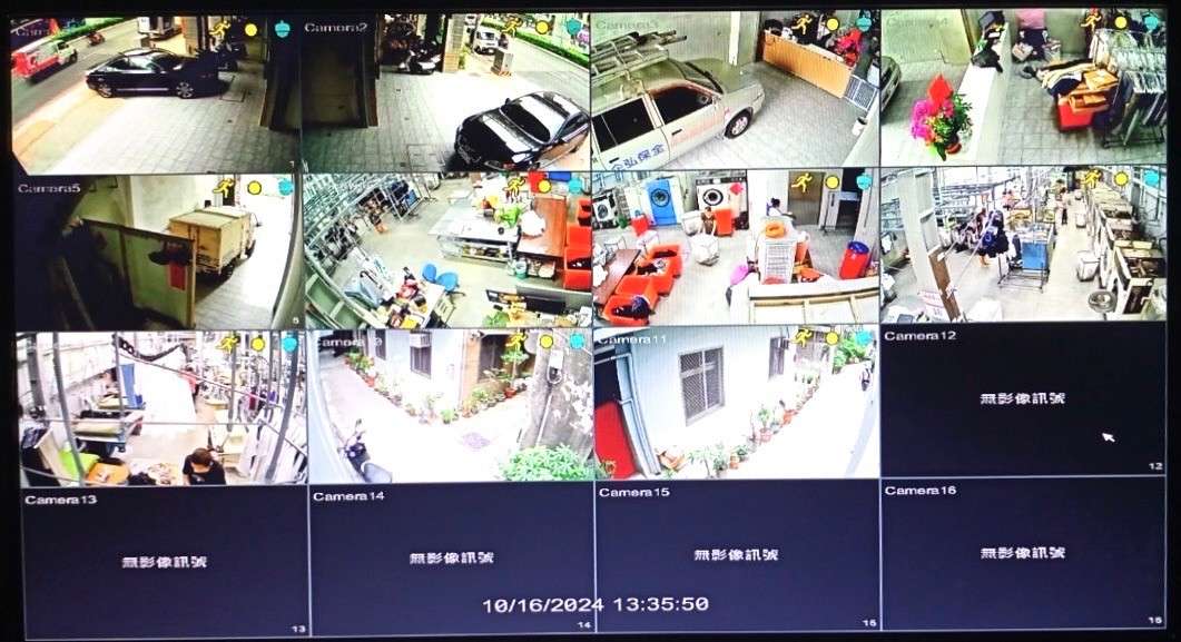 台中市北屯區金*洗衣公司監視系統開通   