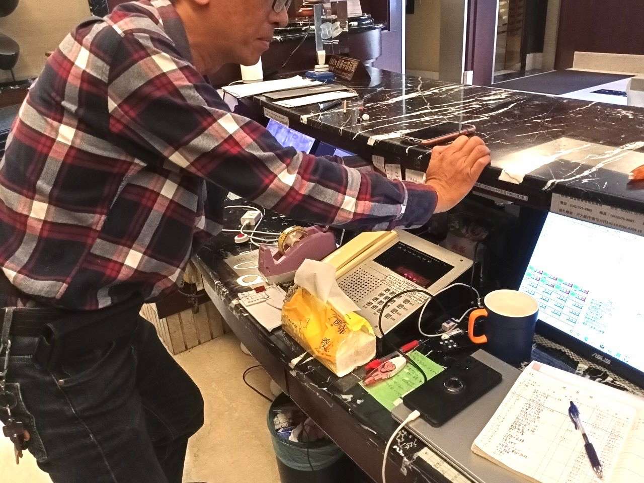 黃金新象社區大樓 警局連線報警系統檢測