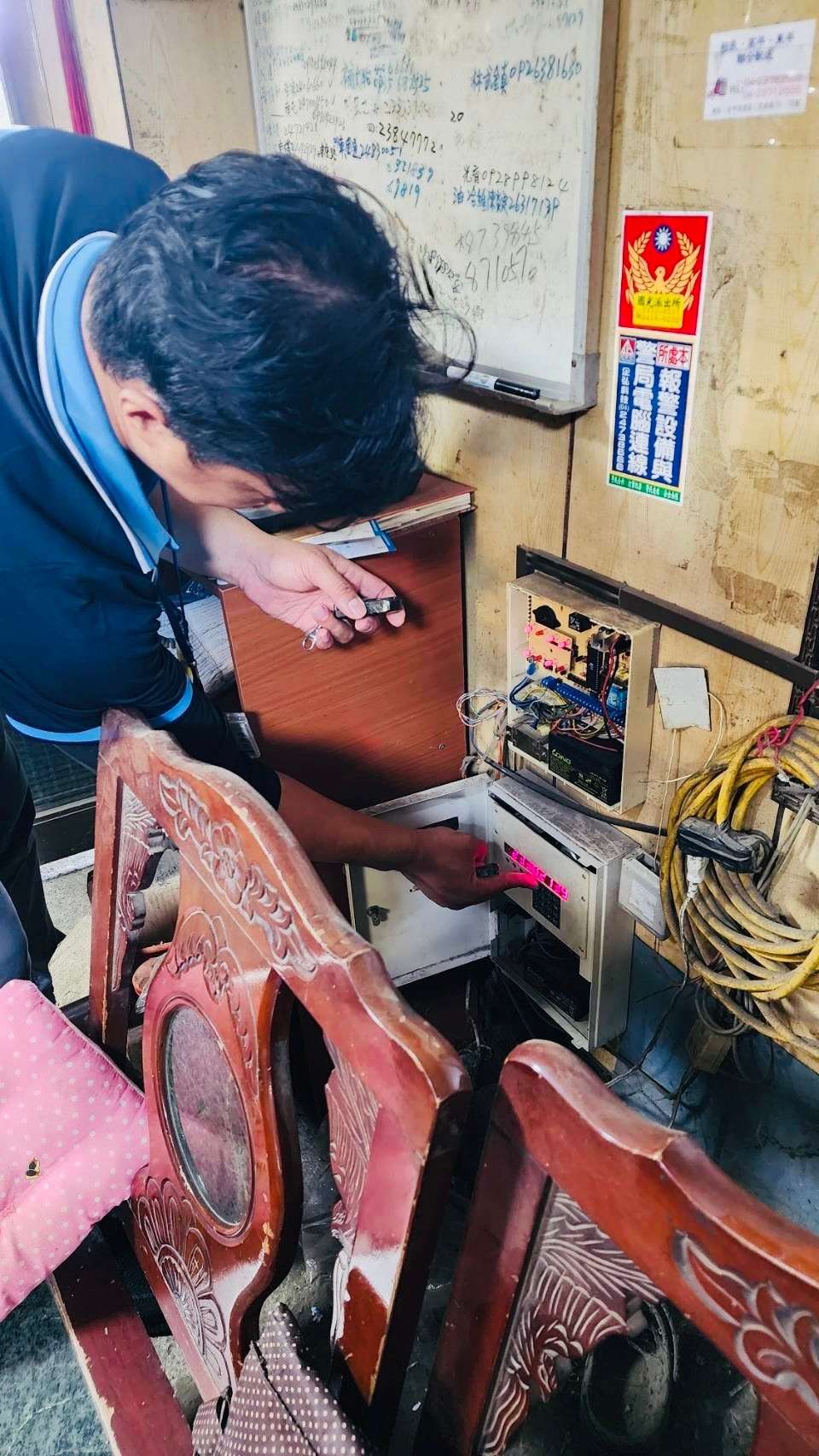 大里資源回收站 警民連線/監視錄影系統檢測