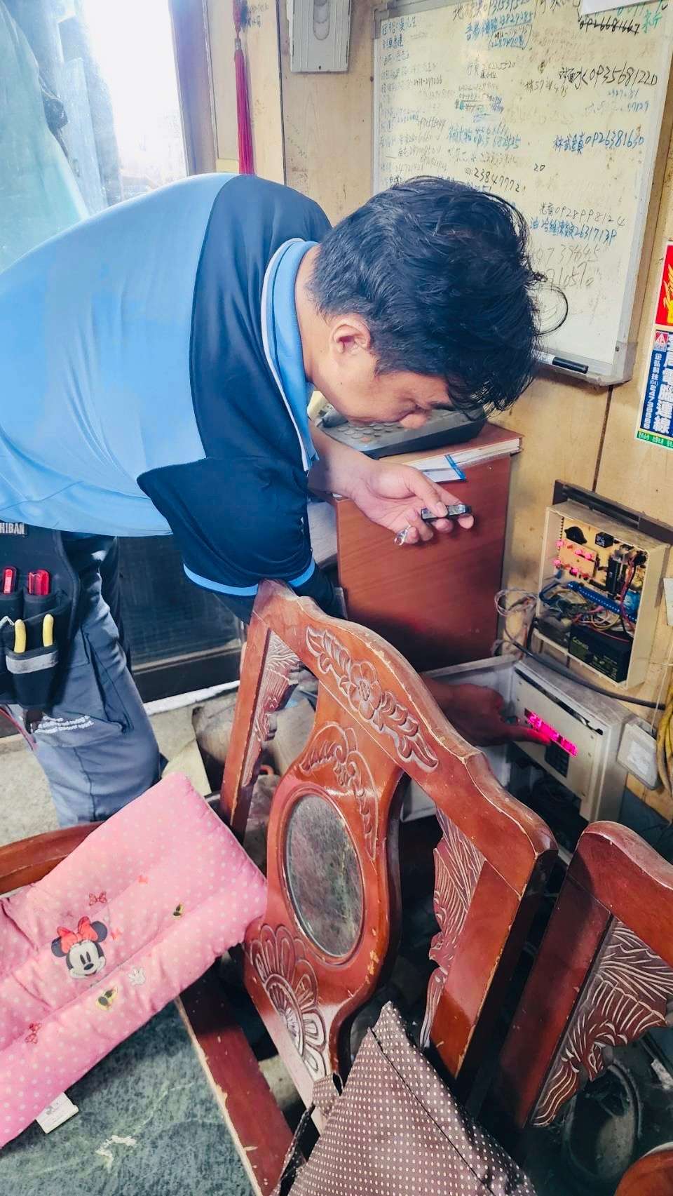大里資源回收站 警民連線/監視錄影系統檢測