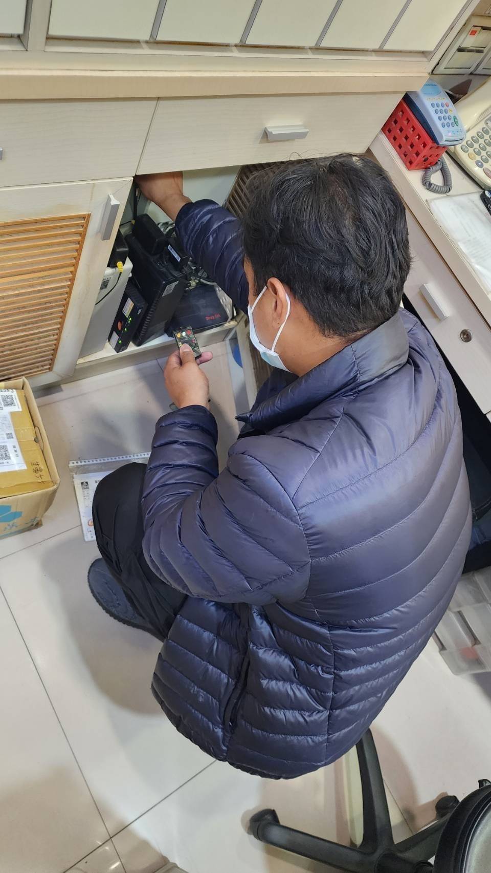 大里楊文澤小兒科 警局連線報警系統/監視錄影系統 維護保養