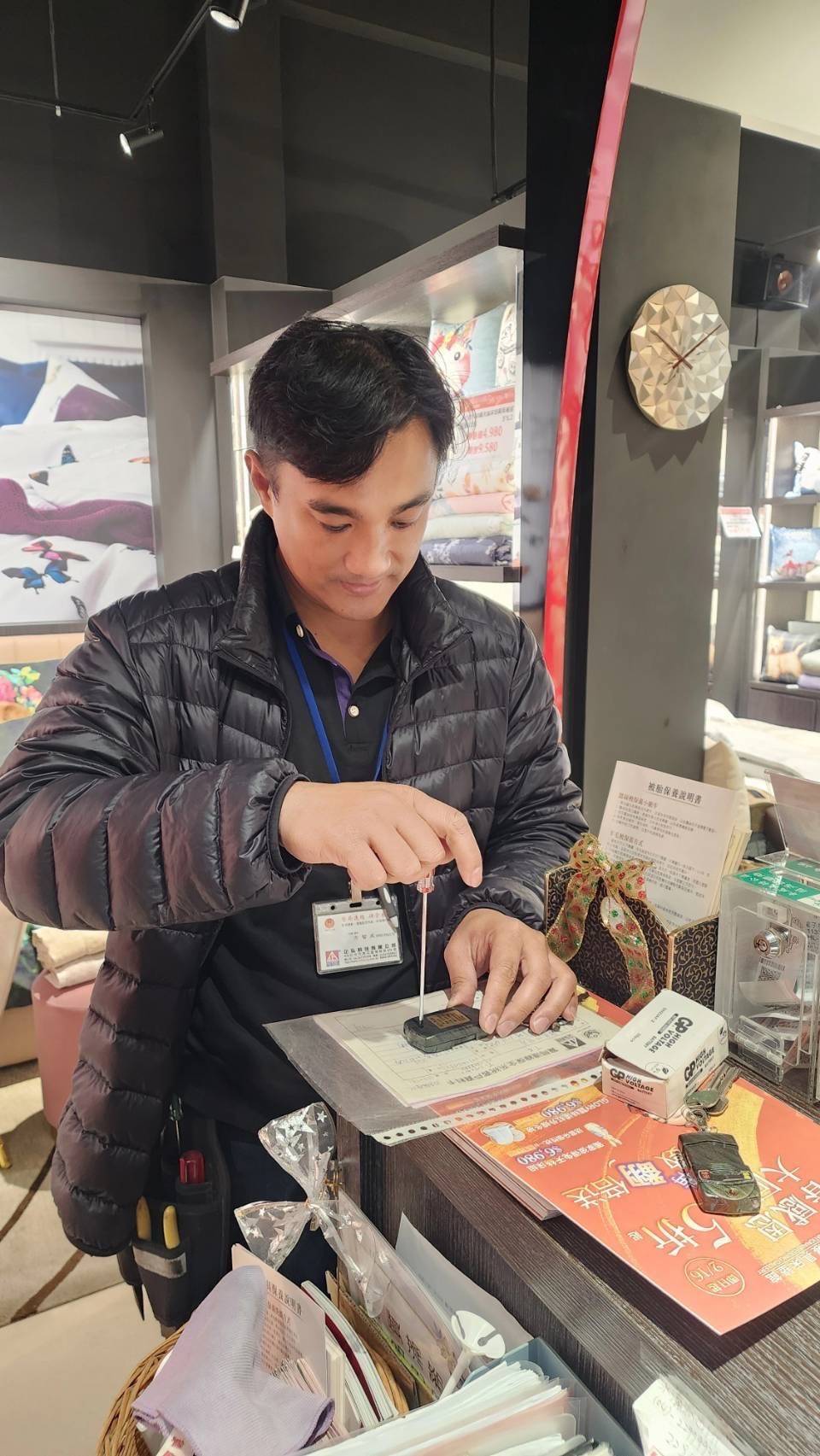 上品寢具經貿店 保全系統/監視系統 維護保養