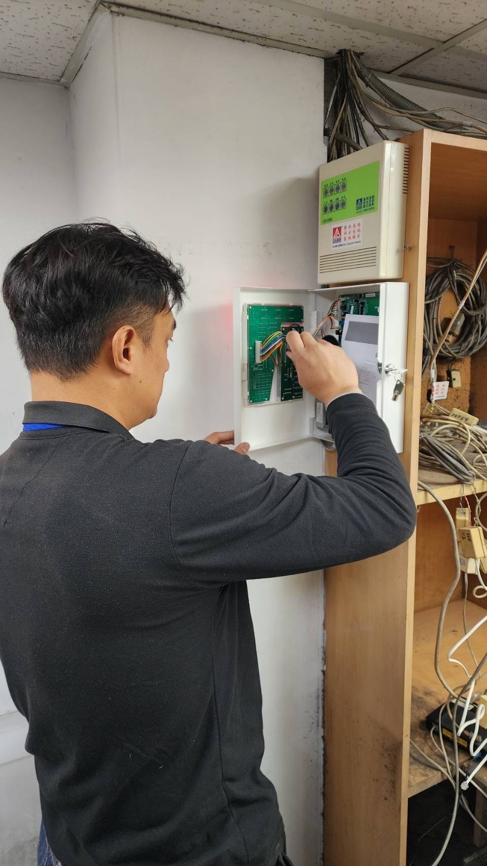 北基江翠加油站  警民連線報警系統 安裝開通
