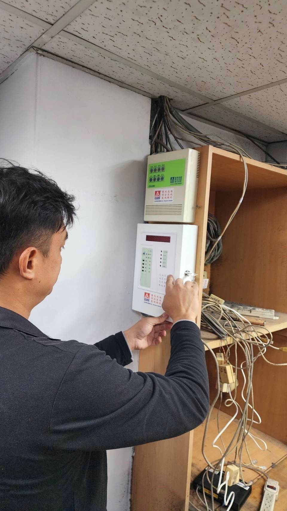 北基江翠加油站  警民連線報警系統 安裝開通