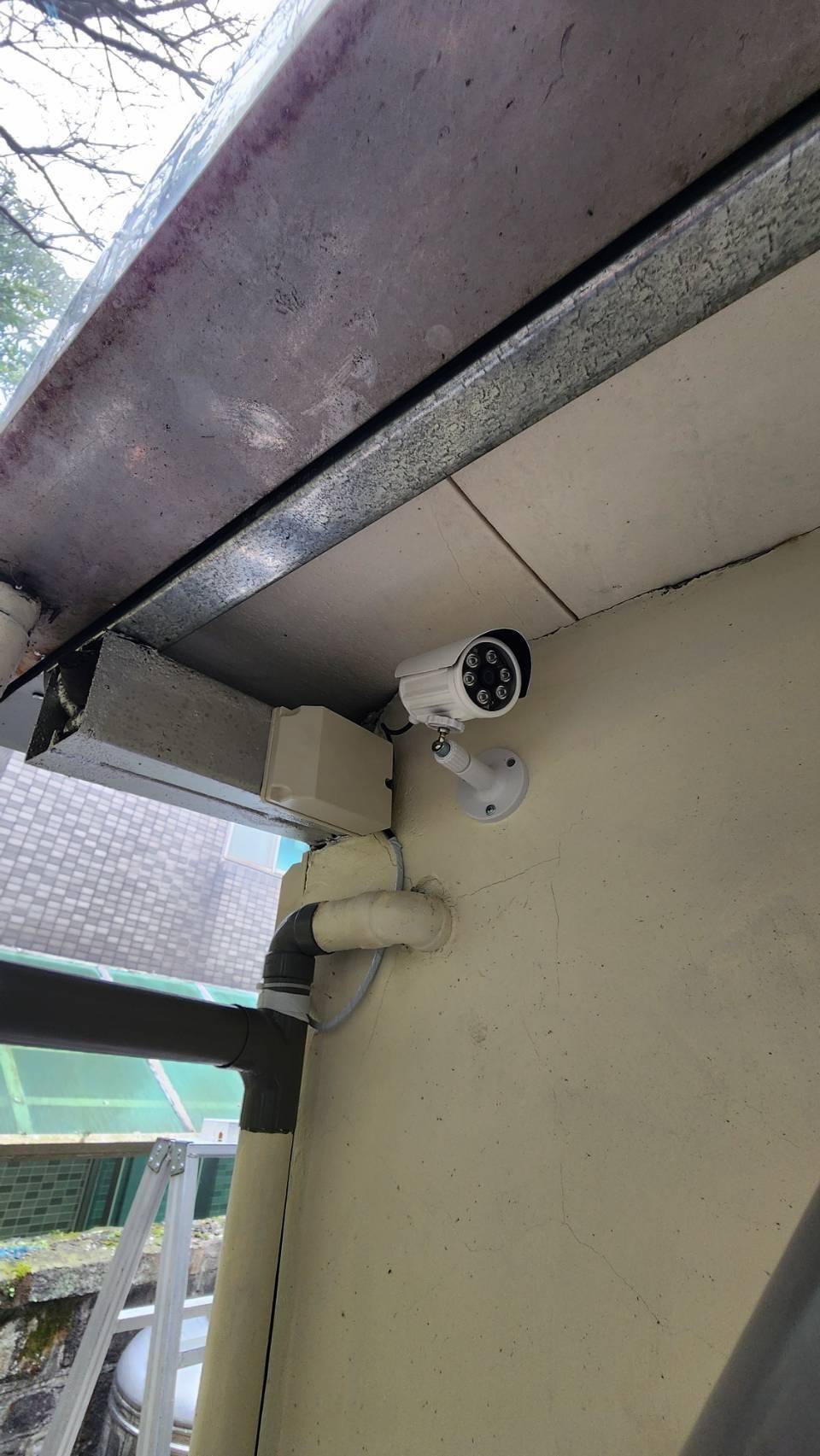 淡水陸公館 防盜保全監視錄影系統 安裝開通