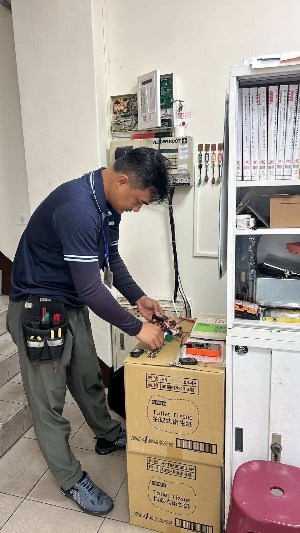 北基加油站基二站 警民連線系統 檢測