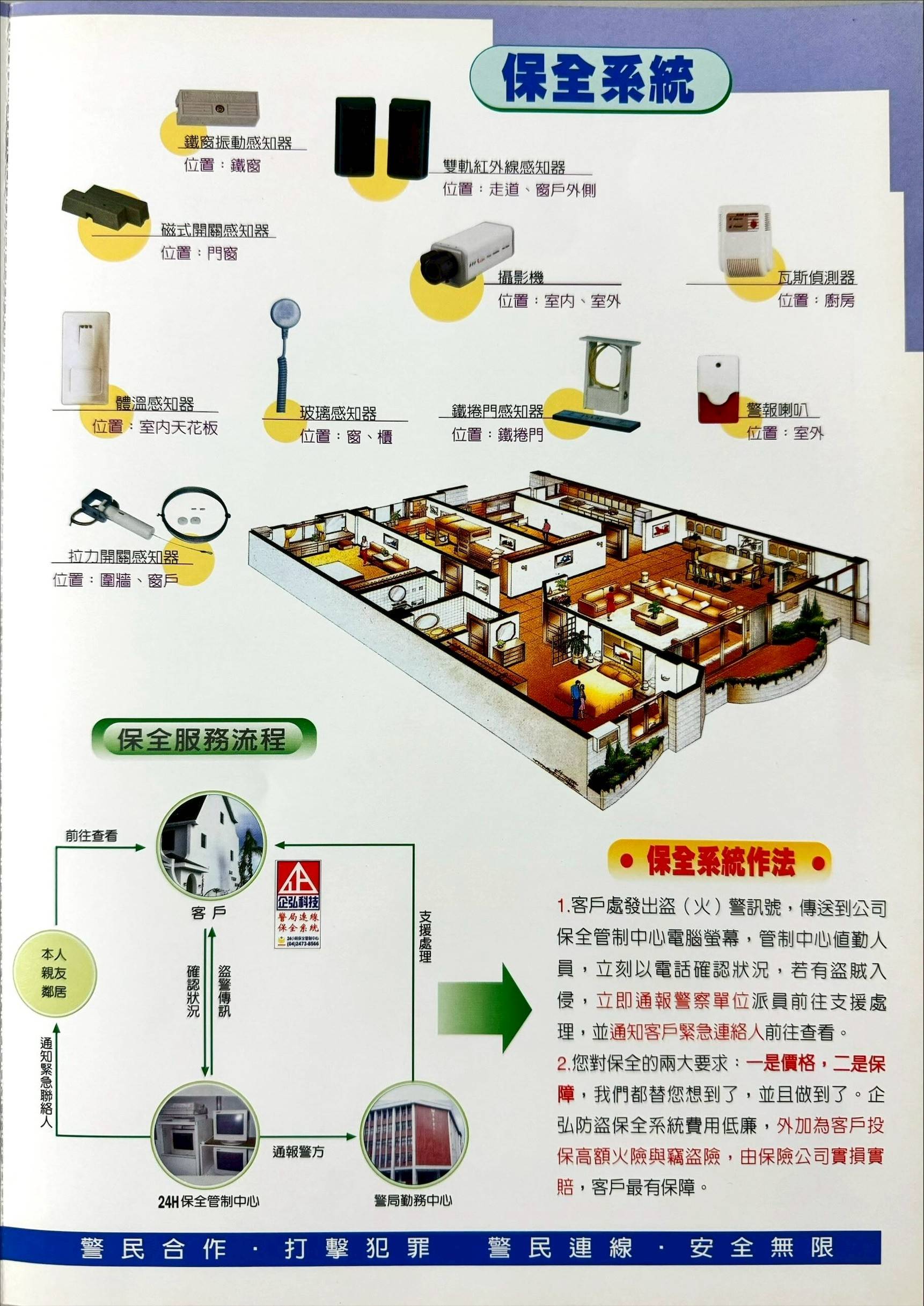 啟揚工業社 保全/監視系統 服務 啟揚工業社 保全/監視系統 服務