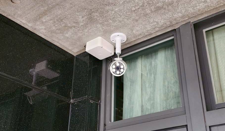 台中林公館 安裝監視器和更新對講機系統 台中林公館 安裝監視器和更新對講機系統