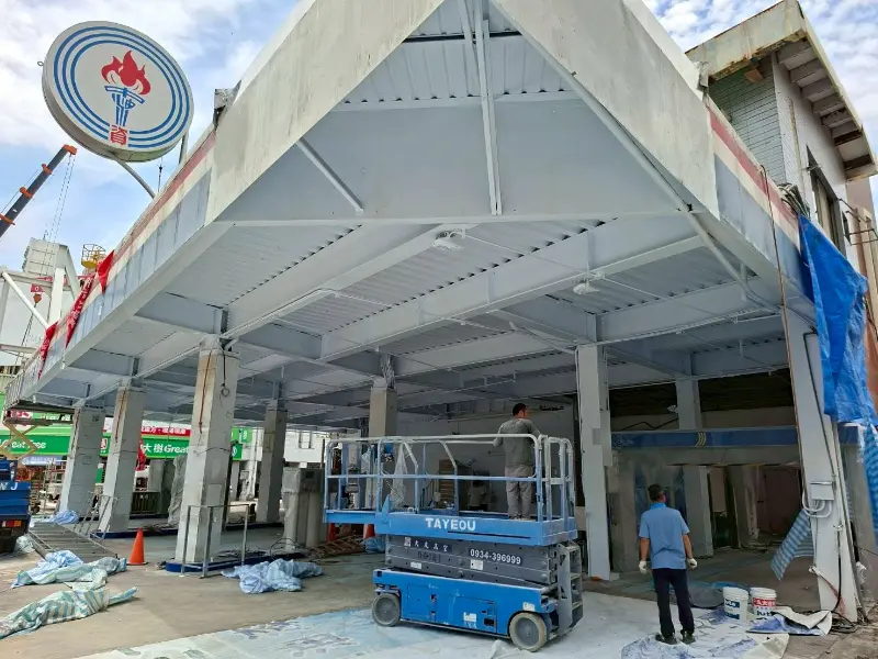 北基加油站五權站 安裝警局(民)連線系統 北基加油站五權站 安裝警局(民)連線系統