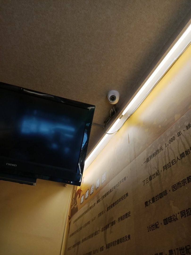 歐咾咖啡文心店、總店裝設監視錄影遠端監控系統